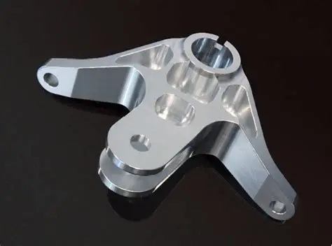 Aerospace aluminum bracket 5-axis machining