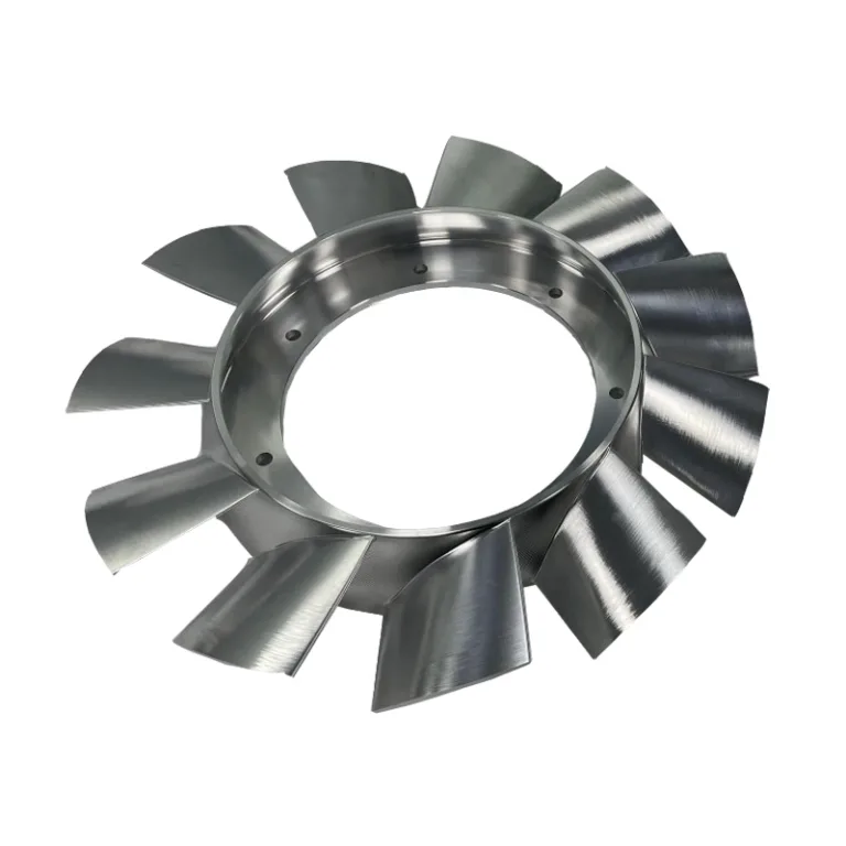Titanium impeller 5-axis machining