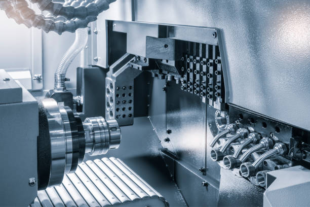 CNC turning multi-spindle machine