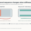Four-stage material-removal sequence with distortion measured after unclamping at each stage